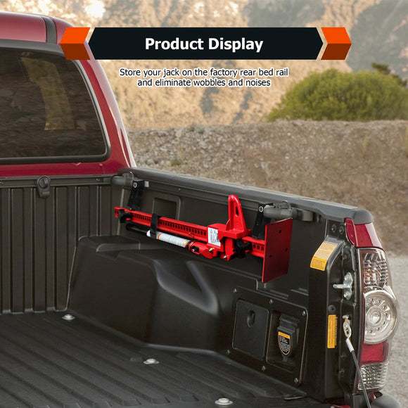 2005 - 2025 2nd & 3rd Gen Toyota Tacoma Off - Road Rear Bed Jack Holder Mounting Bracket - WeiSen - 70107008
