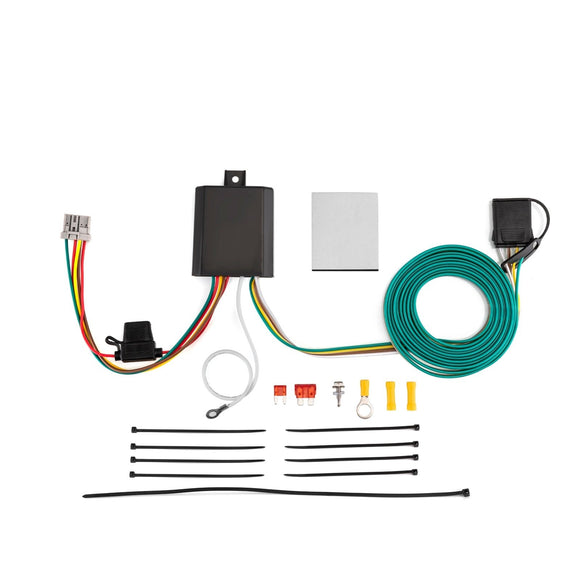 2005 - 2010 3rd Gen Honda Odyssey 4 - Way Flat Output Plug&Play 4 - Pin Trailer Wiring Harness Kit - Weisen - 70206036