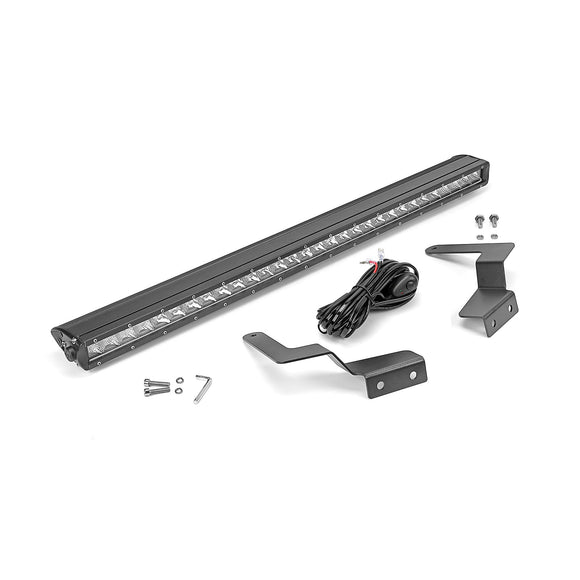 2005 - 2015 Toyota Tacoma 31" 150W LED Light Bar Grille Hidden Bumper Bracket Kit - WeiSen - ZT026+LED014+WI001 - A