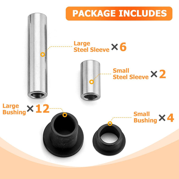 2014 - 2023 Polaris RZR XP 1000/XP 4 1000 UTV Abrasion Resistant Front A - Arm Bushing Kit - WeiSen - 80405008