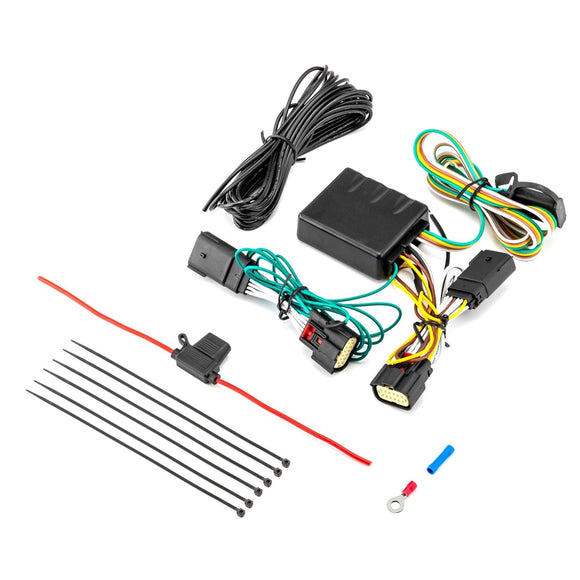 2018 - 2025 Jeep Wrangler JL/JLU & 2020 - 2025 Jeep Gladiator 4 - Pin Trailer Hitch Wiring Harness Plug & Play - WeiSen - 70206001