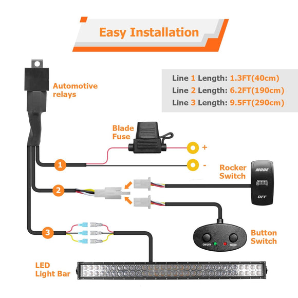 2022 - 2024 RZR Pro R 4 / Pro R Spot Flood Strobe Amber White 32" Dual Row Curved 180w LED Light Bar Kit - WeiSen - 80101029+70202019