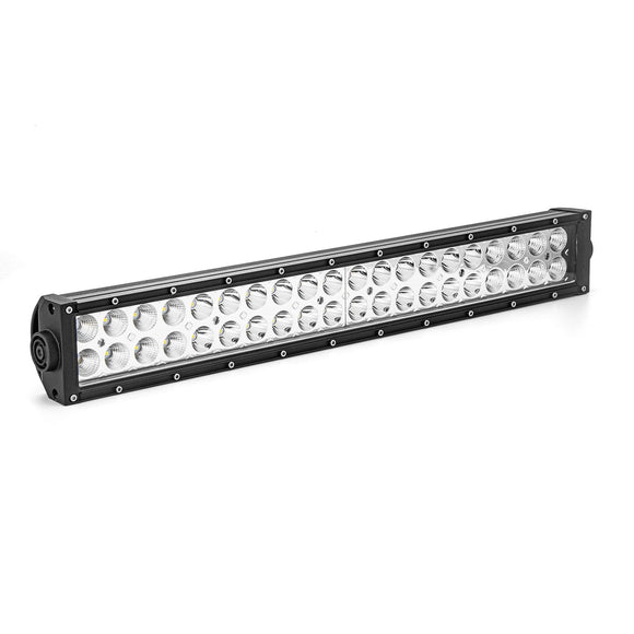 Chevy Silverado 1500 2500 3500 Straight LED Light Bar and Front Bumper Mount Brackets with Wiring Kit - WeiSen - ZT085+LED004+WI001 - A