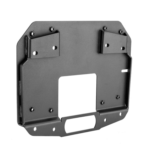 CNC Steel Spare Tire Carrier Relocation Bracket for 2018 - 2024 Jeep Wrangler JL without Rear Proximity Sensors - WeiSen - 70120016