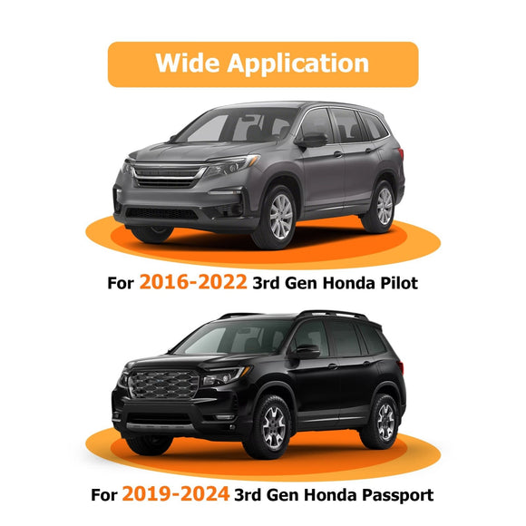 Plug&Play 4 - Pin Trailer Wiring Harness for 2016 - 2022 3rd Gen Honda Pilot & 2019 - 2025 3rd Gen Honda Passport - WeiSen - 70206025