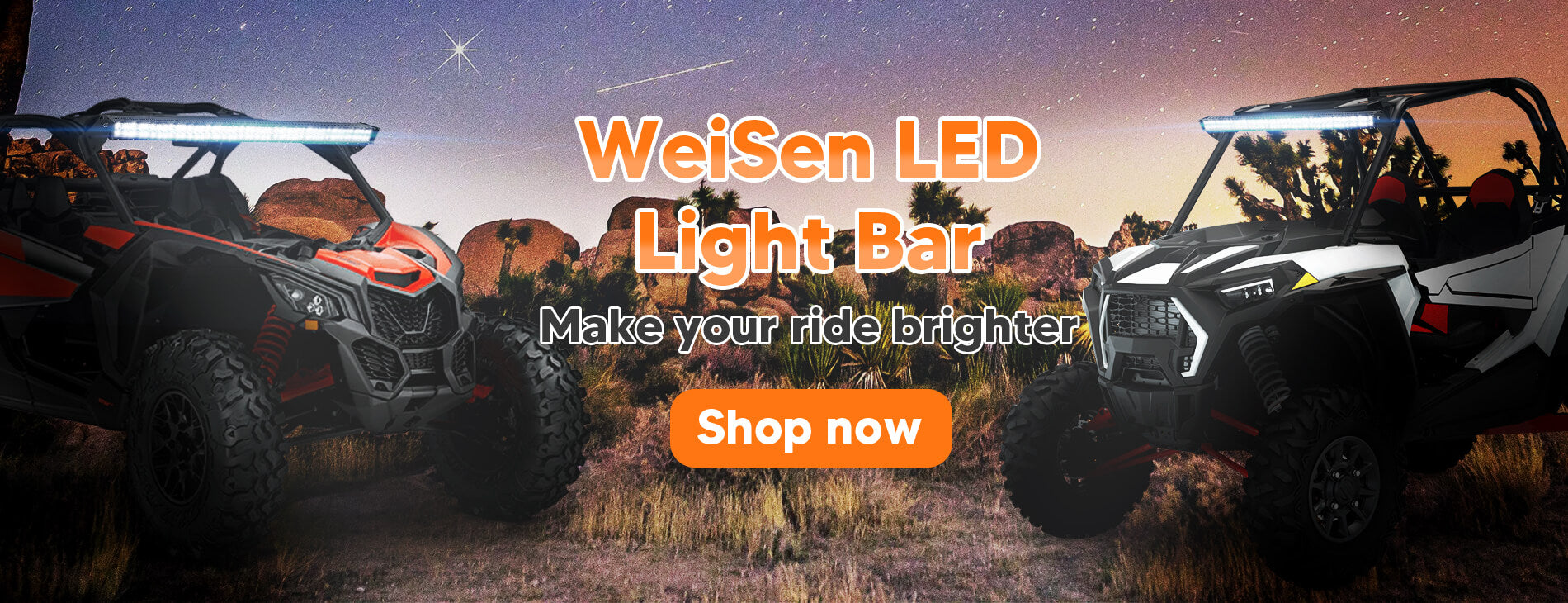 Weisen led light bar