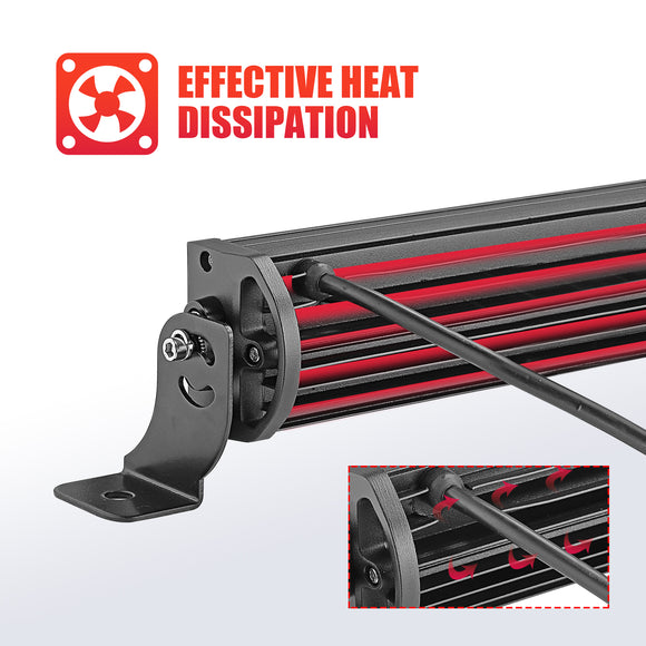 Polaris Ranger XP 900 / XP 1000 Crew Pro - Fit Cage 50" Curved LED Light Bar Kit - WeiSen - ZT177+LED010+WI002