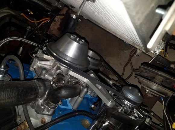 1969+ Small Block Ford 302 351w 351C 351W 351M Alternator+Crankshaft+Water Pump V - Belt Pulley Kit - WeiSen - ZT203 - A+ZT204 - A+ZT205