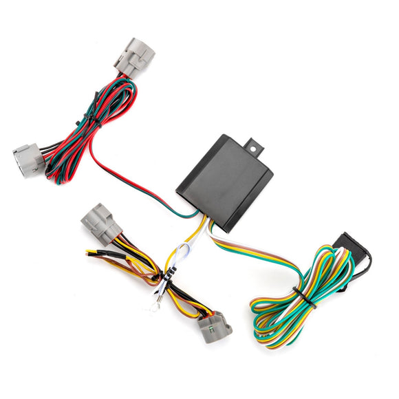 1993 - 2015 Toyota Tacoma T100 Hilux Vehicle - Side 4 - Pin Trailer Wiring Harness w/ Plug & Play Connector - WeiSen - 70206009