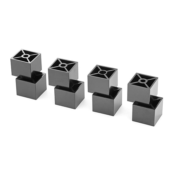 1997 - 2006 Jeep Wrangler TJ CNC Machined Front 1.25" Seat Riser Kit Spacer Blocks - WeiSen - 70305006