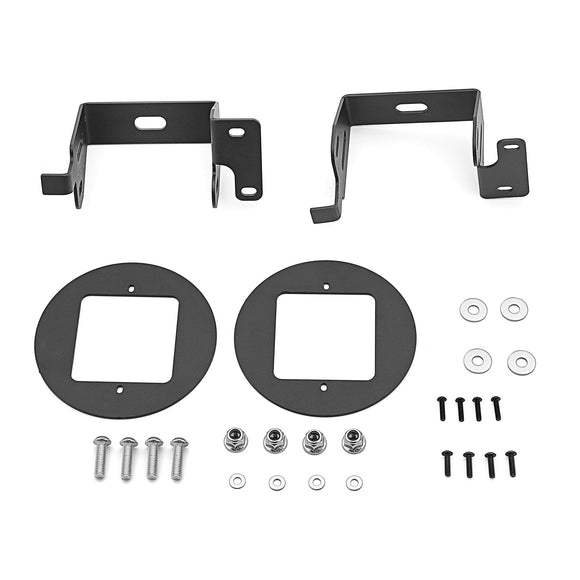 2014 - 2024 Toyota 4Runner Front Bumper Fog Light Replace LED Pod Bezel Mount Bracket - WeiSen - ZT132