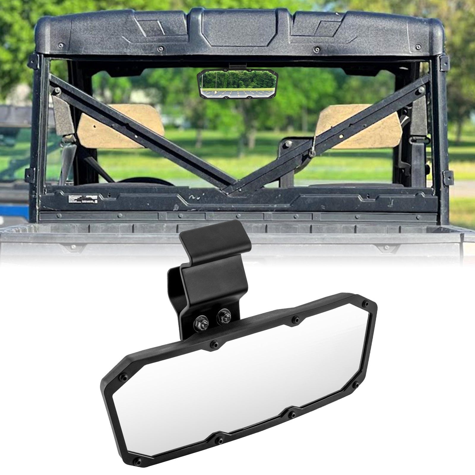 WEISEN - LED Light Pods & Rear Roof Mount Brackets w/Wire Kit for Polaris  Ranger 570 900 1000 