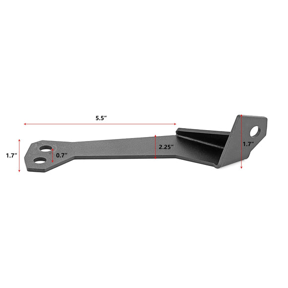 2014 - 2023 Polaris RZR XP1000 900 32" Light Bar Upper Roof Windshield Mounting Bracket - WeiSen - ZT007 - A