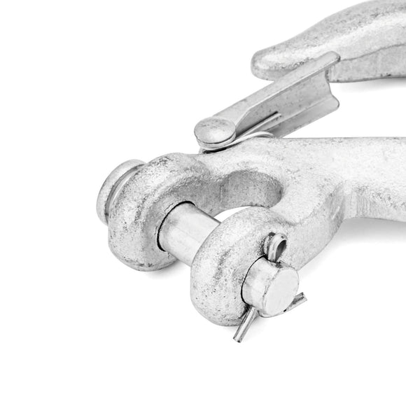 2Pcs 5/16" Chain Slip Safety Latch Hook Clevis Tow Winch Trailer Winch Hook - WeiSen - 80310014*2