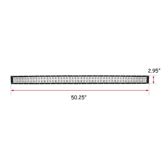 Chevy Silverado GMC Sierra 52" Curved LED Light Bar Mount Bracket Wire Kit - WeiSen - 70101030+LED013+WI001 - A