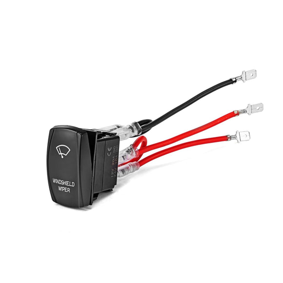 Polaris Can - Am Boat Marine Ship SUV UTV 20A 12V ON/OFF Windshield Wiper Rocker Switch - WeiSen - 70204032