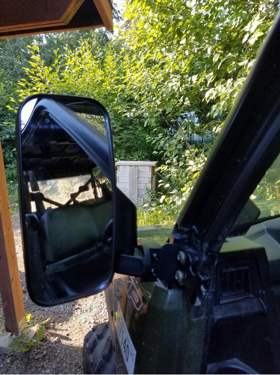 Polaris Ranger 570 900 Pro - fit Cage 1.75"/ 2" Side Rear View Mirrors + Grab Handles - WeiSen - ZT035 - I
