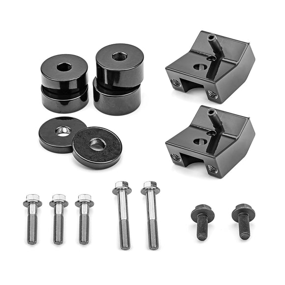 Toyota Tacoma/4Runner/Tundra & Lexus GX Seat Riser Spacers Lift Kit Front & Rear of Seat - WeiSen - 70305008+70305009