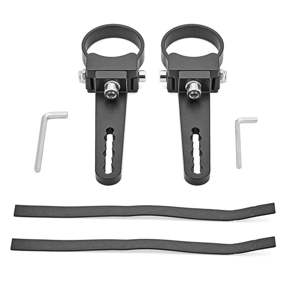 Universal 20"/32" LED Light Bar 1" - 2" Round Tube Mount Bracket for Ford Toyota Chevy UTV - Weisen - ZT020 - B