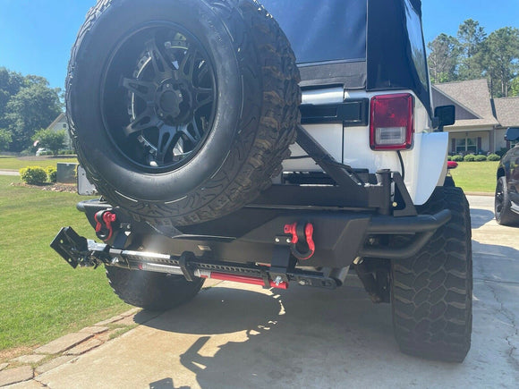 Universal for Pickup Truck Front/Rear Bumper Hi - Lift Jack Mount Holder Carrier - WeiSen - ZT091