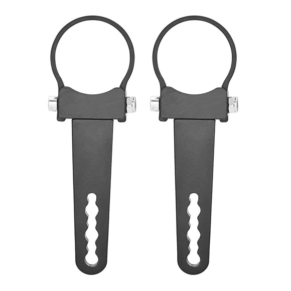 Universal Offroad Truck UTV ATV 1.75" Roll Bar Tube Clamp Light Bar LED Pods Mount Brackets - WeiSen - ZT020 - A