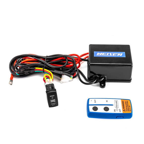 Yamaha Rhino 450 660 700 UTV ATV 4500lb 12V Electric Winch Kit - WeiSen - 80310027
