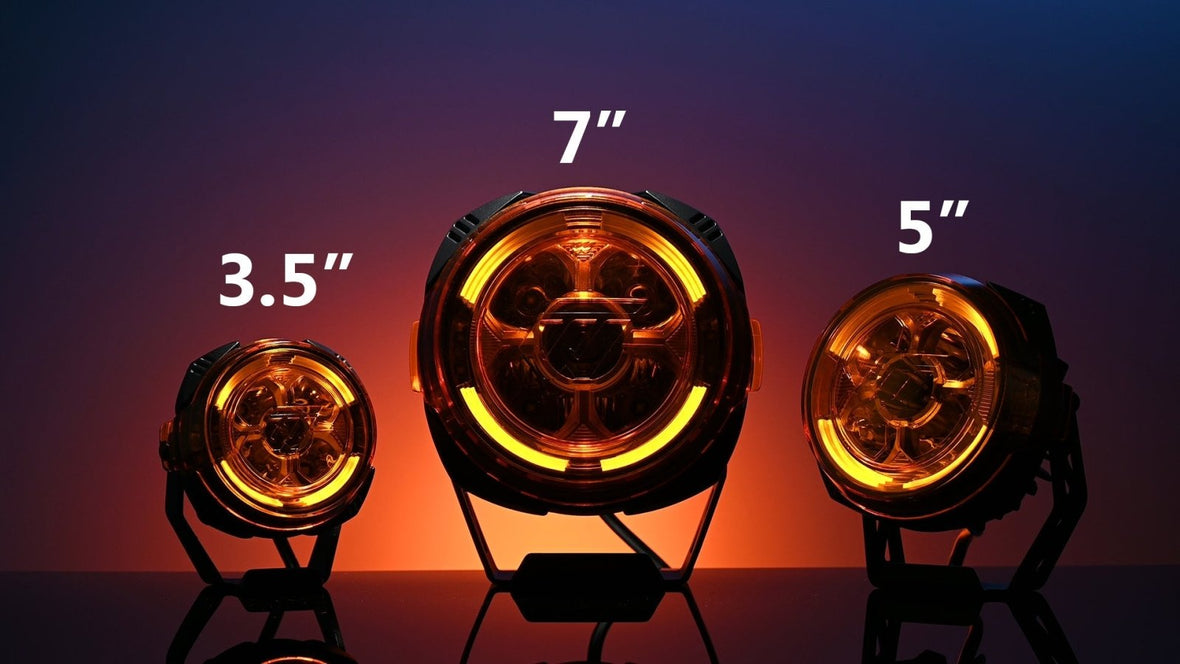Best LED Pod Lights for Jeep, Trucks & Off-Road Vehicles: 3.5 vs 5 vs 7 Inch Guide - Weisen