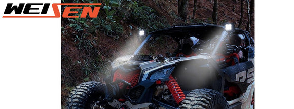General Installation Positions for UTV LED Lights - Weisen