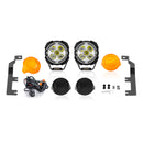 For 2014-2018 GMC Sierra 1500 Hood Hinge Ditch LED Pod Lights 3.5" – 3-Layer DRL, 6 Modes, DT Harness-9