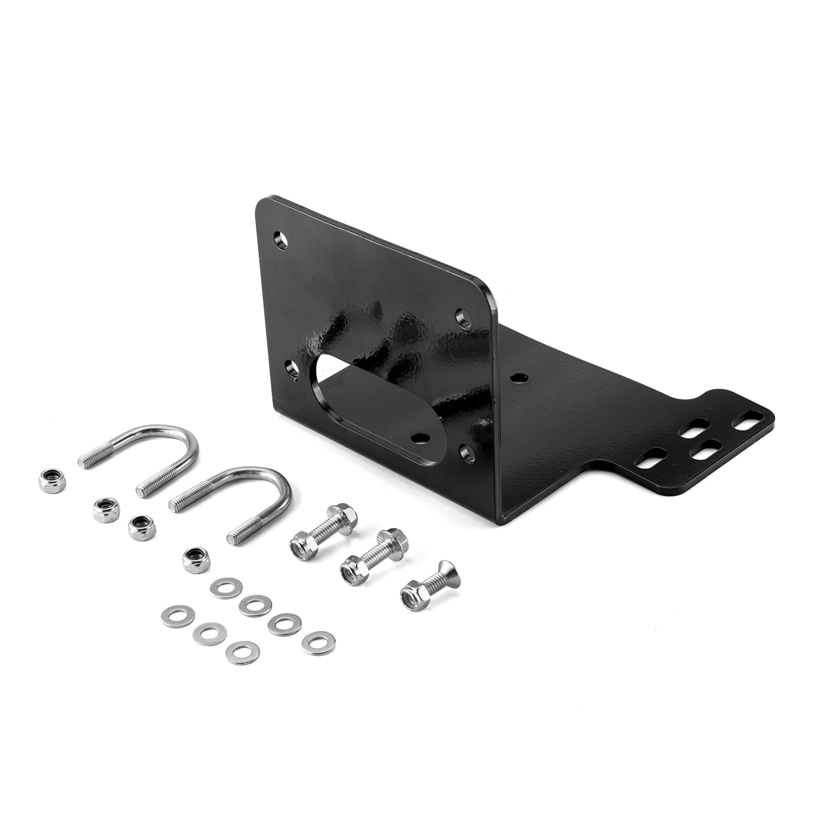 2005-2016 Kawasaki Mule 600/610 Steel UTV Winch Mounting Bracket Plate