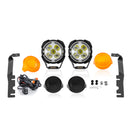 For 2019-2024 Dodge Ram 1500 Hood Hinge Ditch LED Pod Lights 3.5" – 3-Layer DRL, 6 Modes, DT Harness-9
