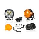 1999-2007 Ford Superduty F-250/350/450/550 Hood Hinge Ditch LED Pod Lights 3.5" – 3-Layer DRL, 6 Modes, DT Harness-9