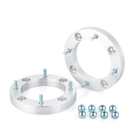 2Pcs 1" 4x156 Wheel Spacers Adapters for Polaris RZR Ranger Ace Sportsman | 6061-T6 Forged Aluminum | Bolt-On