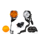 1999-2007 Ford Superduty F-250/350/450/550 Hood Hinge Ditch LED Pod Lights 3.5" – 3-Layer DRL, 6 Modes, DT Harness-10