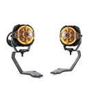 For 1999-2006 Silverado/Sierra 1500 Hood Hinge Ditch LED Pod Lights 3.5" – 3-Layer DRL, 6 Modes, DT Harness-11