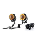 For 2019-2022 Chevrolet Silverado 1500 Hood Hinge Ditch LED Pod Lights 3.5" – 3-Layer DRL, 6 Modes, DT Harness-11