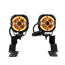 For 2005-2015 Toyota Tacoma Hood Hinge Ditch LED Pod Lights 3.5" – 3-Layer DRL, 6 Modes, DT Harness-10