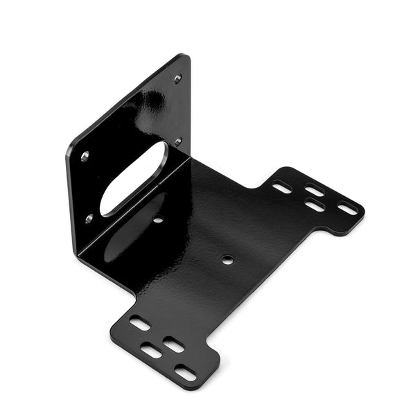 2005 - 2016 Kawasaki Mule 600/610 Steel UTV Winch Mounting Bracket Plate - WeiSen - 80106020