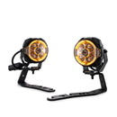 For 2016-2023 Toyota Tacoma Hood Hinge Ditch LED Pod Lights 3.5" – 3-Layer DRL, 6 Modes, DT Harness-11