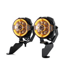 For 1993-1998 Jeep Grand Cherokee ZJ Hood Hinge Ditch LED Pod Lights 3.5" – 3-Layer DRL, 6 Modes, DT Harness-11