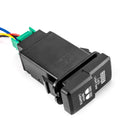 Toyota 3 - Lead 10ft Wiring Harness Kit with Dual LED Light Bar Spot Light Switch Tall Style 1.28″x 0.87″(38mm x 22mm) - WeiSen - 70203019