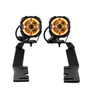 For 2019-2024 Dodge Ram 1500 Hood Hinge Ditch LED Pod Lights 3.5" – 3-Layer DRL, 6 Modes, DT Harness-11