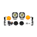 For 2024-Curent Toyota Tacoma Tundra Hood Hinge Ditch LED Pod Lights 3.5" – 3-Layer DRL, 6 Modes, DT Harness-11