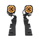 For 2010-2018 Dodge Ram 1500 2500 3500 Hood Hinge Ditch LED Pod Lights 3.5" – 3-Layer DRL, 6 Modes, DT Harness-11