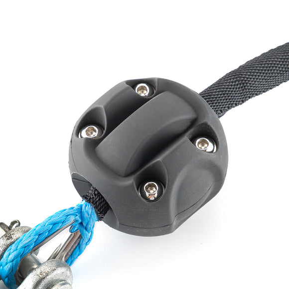 Trucks Jeep ATV UTV ORV Trailers 12000LBs 5/16"x50' Synthetic Rope Winch Fairlead Hook Stopper - WeiSen - 80310010+80310023+80310015