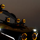 3.5" LED Pod Lights with DT Wiring Harness Kit – 3-Layer DRL, 6 Dynamic Modes (White & Amber) for Jeeps, Trucks, SUVs, ATVs, UTVs-10