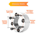 ATV Honda Yamaha Kawasaki Suzuki 4x 2" Aluminum Billet Wheel Spacers-2