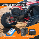 2022 - 2024 Polaris RZR Turbo Pro R 2/4 UTV 4500lb 12V Electric Winch Kit | Wireless Remote Control - WeiSen - 80310042
