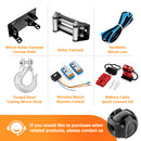 Trucks Jeeps ATV UTV ORV Trailers SUV Rubber Winch Split Cable Hook Stopper - WeiSen - 80310023