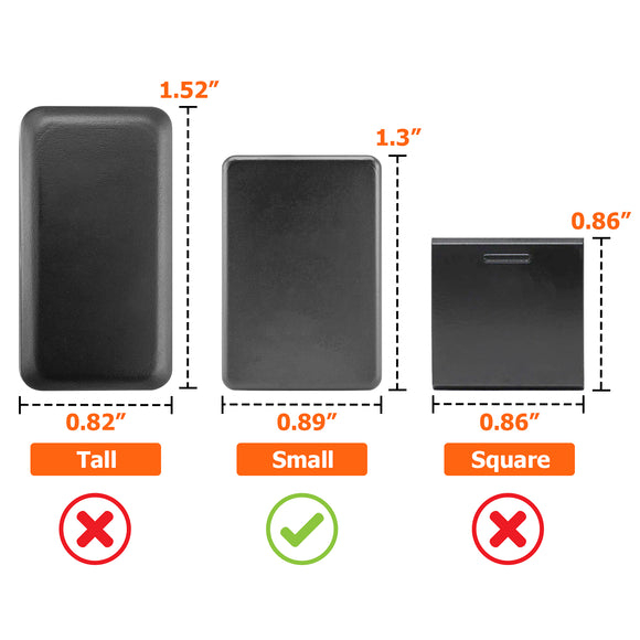 Toyota 3 - Lead 10ft Wiring Harness Kit with Dual LED Light Bar Spot Light Switch Small Style 1.52″x 0.82″(33mm x 22mm) - WeiSen - 70203018